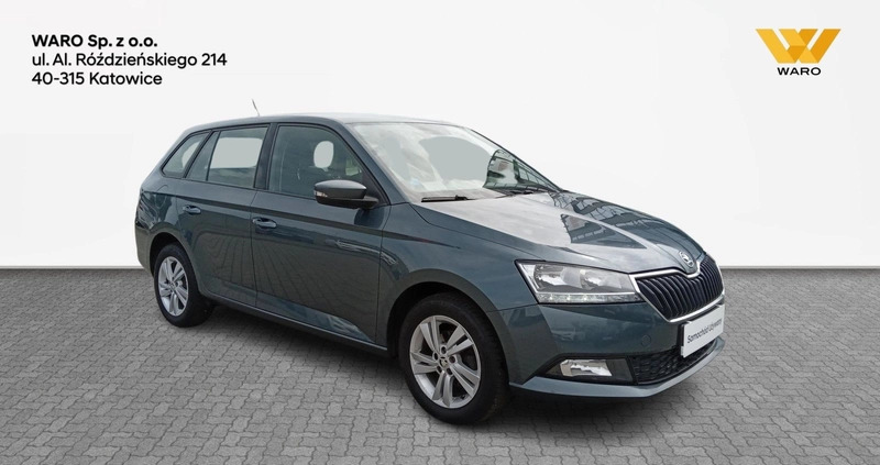 Skoda Fabia cena 44500 przebieg: 157400, rok produkcji 2021 z Czerniejewo małe 352